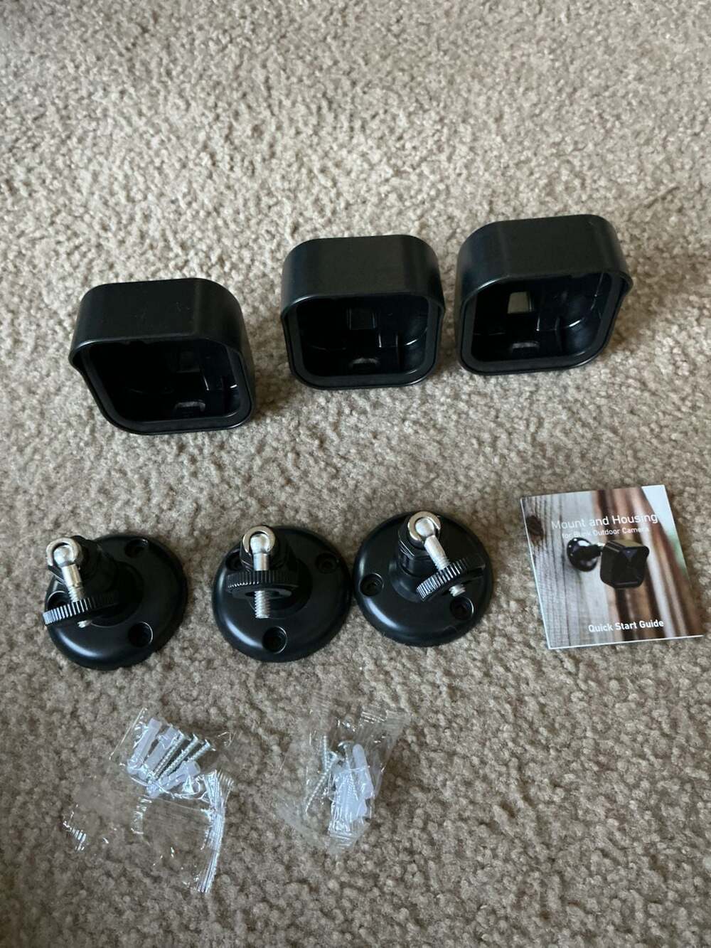 Mount and Housing for Blink Outdoor Camera with Adjustable Brackets and Protecti